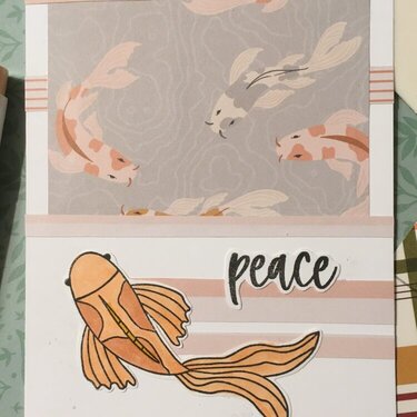 Peaceful card
