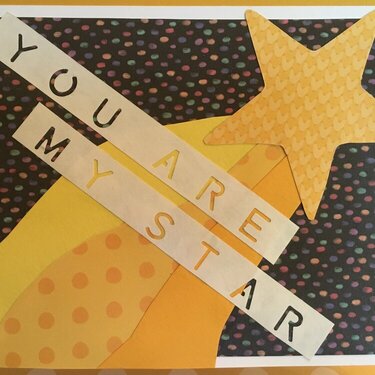 Card for a star