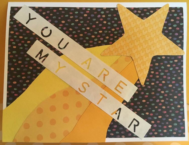 Card for a star