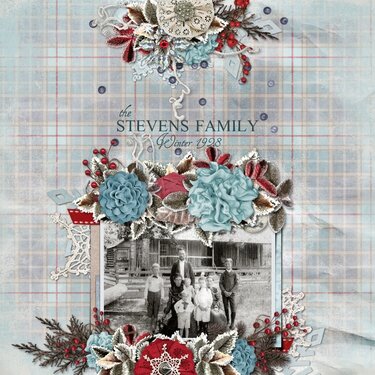 Stevens Family Winter 1928