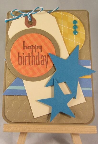 Happy Birthday masculine card