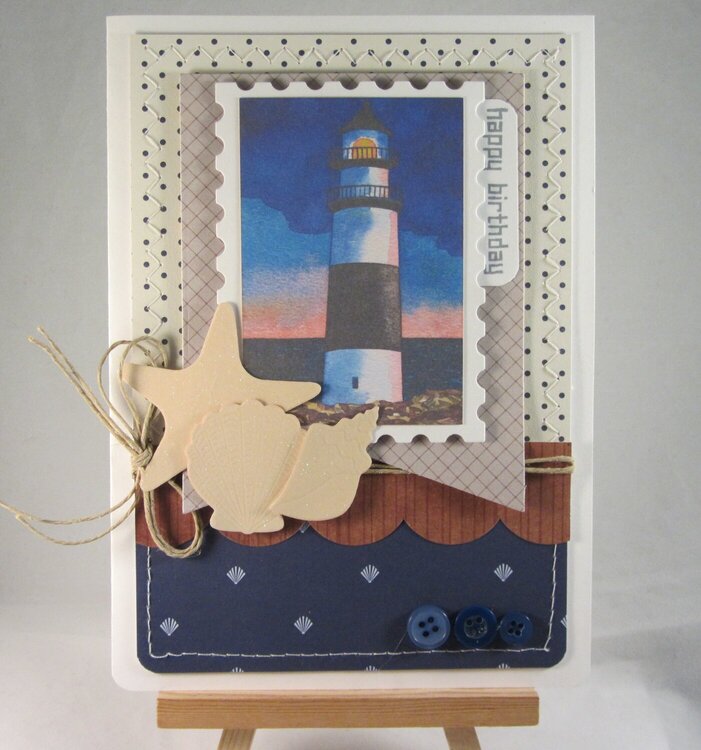 Birthday Lighthouse Card