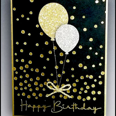 Glimmer Birthday Card