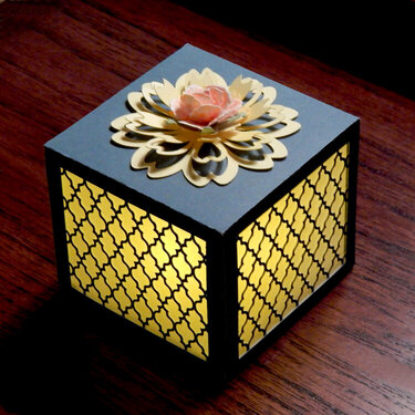 Small Flameless Lantern/Cupcake Gift Box