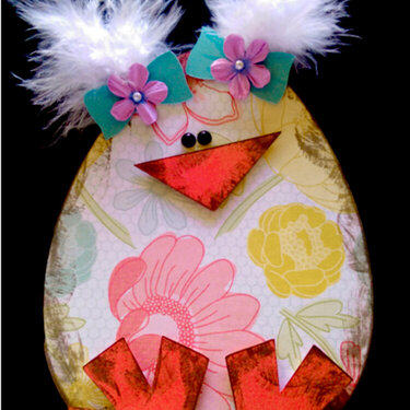 Spring/Easter Card - Chickie