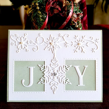 JOY Christmas Card