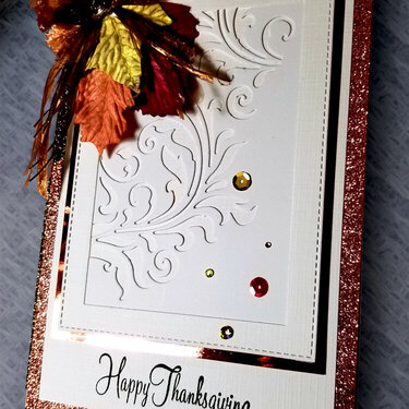 Thanksgiving Flourish Card