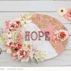 Pink Hope Canvas for Prima Marketing
