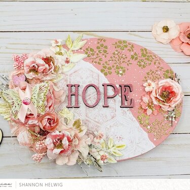 Pink Hope Canvas for Prima Marketing