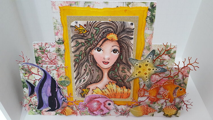 under the sea greeting card