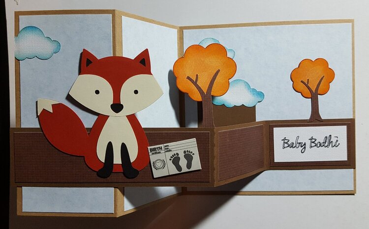 Baby Bodhi- Fox Card