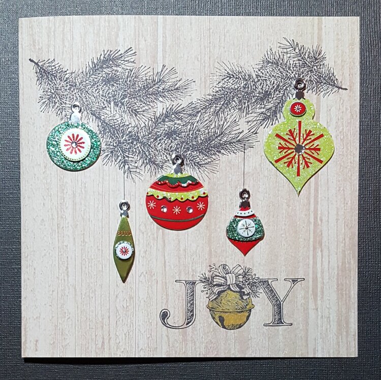 Christmas Ornaments- Joy