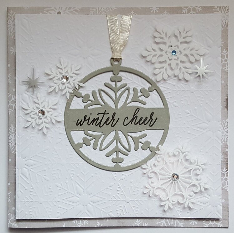 Winter Cheer Ornament- #2