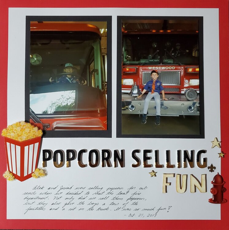 Scout Popcorn Selling