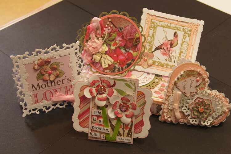 pink Box set of cards