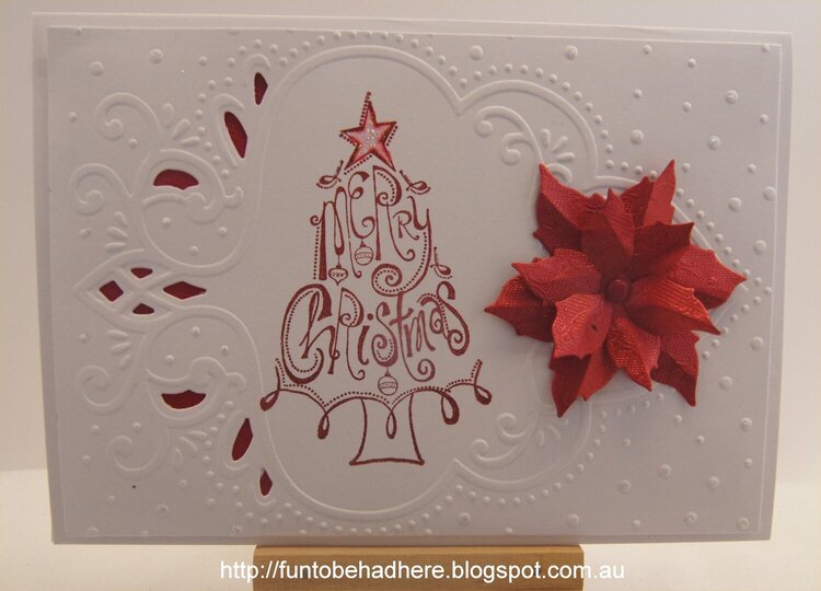 Embossed Christmas Cards 2