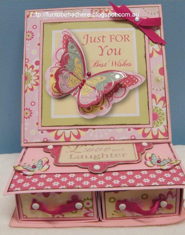Just For You Butterfly Box.