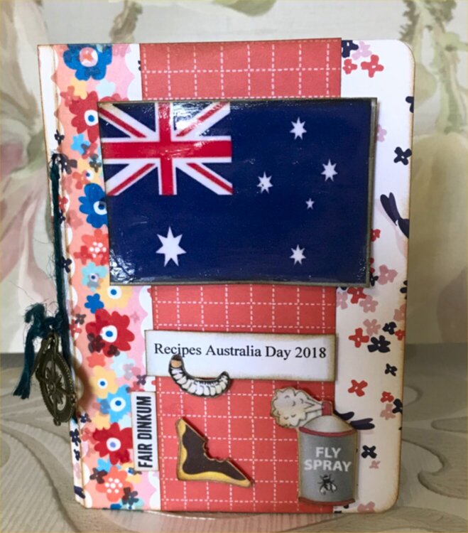Australia Day Recipe Book Cover