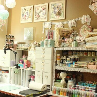 My Shabby Chic Beautiful Craft Room