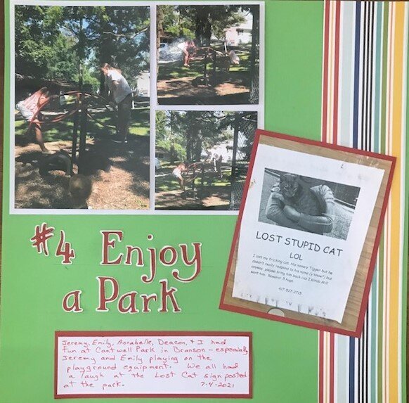 #4 - Enjoy a Park