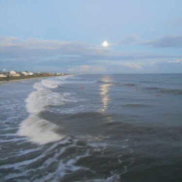 Moonlight On The Ocean