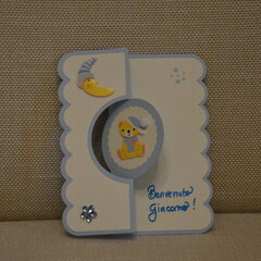 Baby boy card