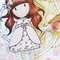 Magical Fantasy Gorjuss Girl Easel Card - Inspired by Anime