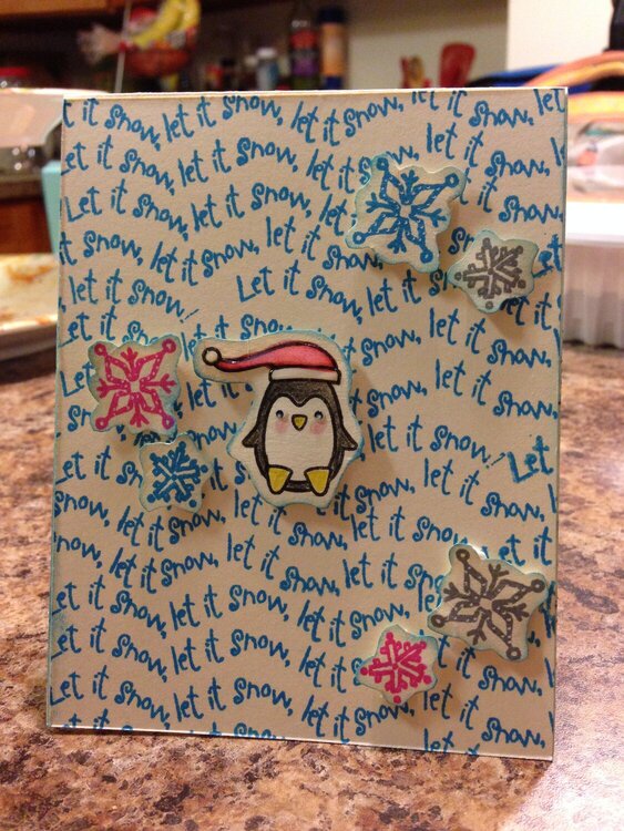 Let It Snow Penguine