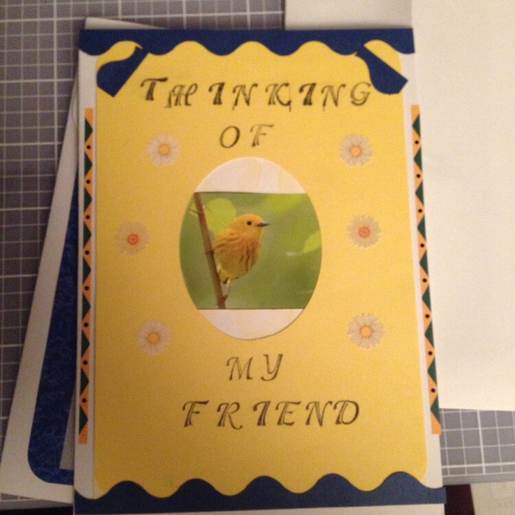A card for a friend
