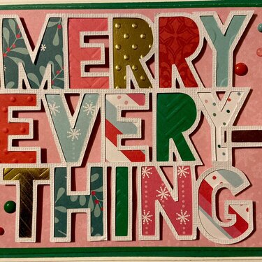 Merry Everything Card