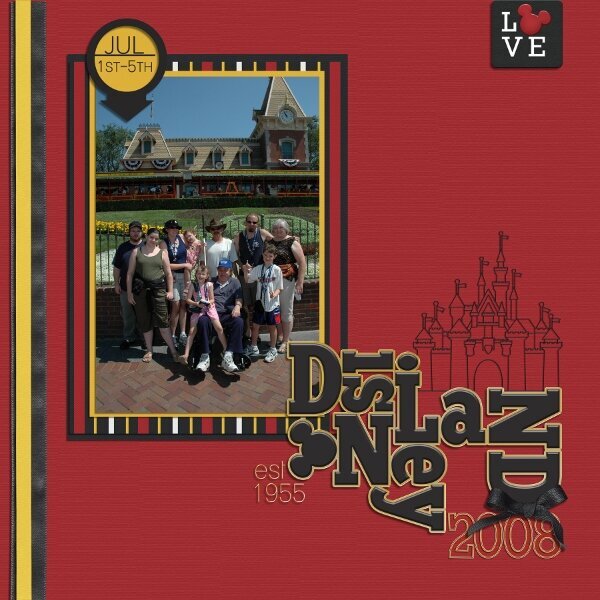 Disneyland 2008 Cover
