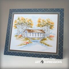 Art Impressions Covered Bridge Mini Set