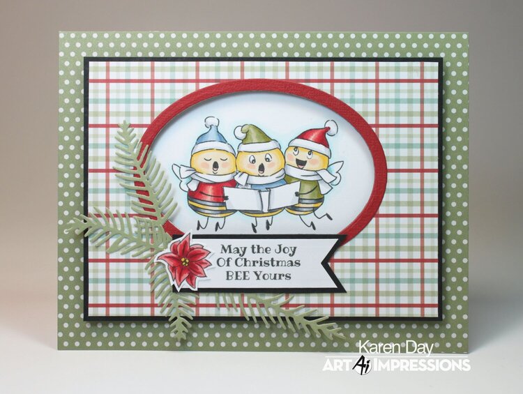 Art Impressions Christmas Bee Set