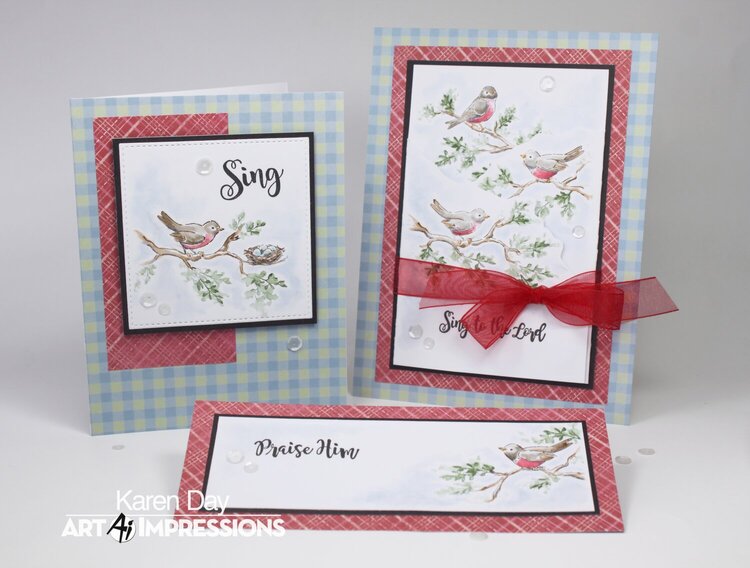 Art Impressions Bible Journaling cards