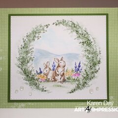 Art Impressions Watercolor Card
