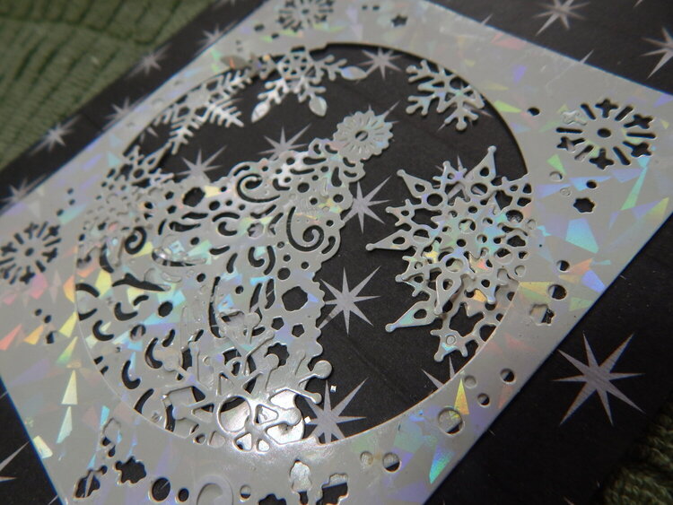 Reflective Christmas Tree Snowflakes