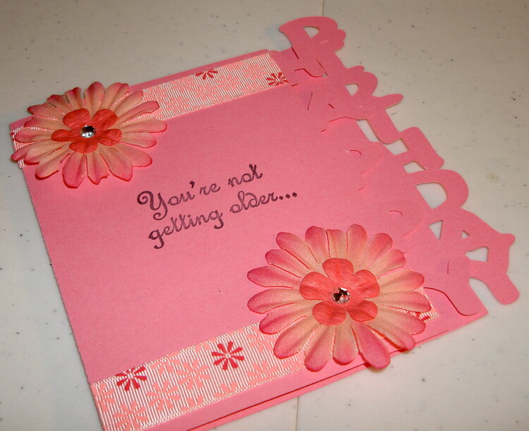 CARD MADE WITH PAZZLES INSPIRATION
