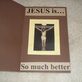 Jesus is Better Easter Card --Inside