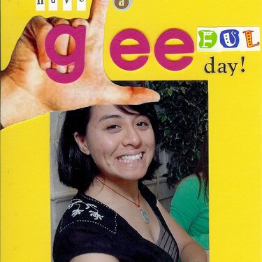Glee card