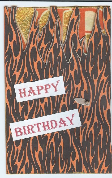 Sharon&#039;s Birthday Card (front)