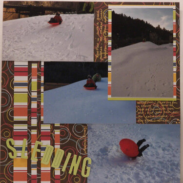 Sledding