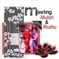 Meeting Mulan & Mushu