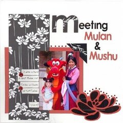 Meeting Mulan & Mushu