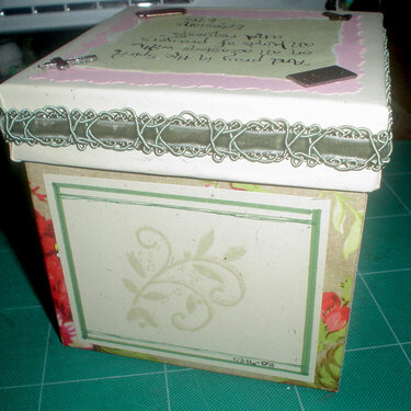 My Prayer Box - Back