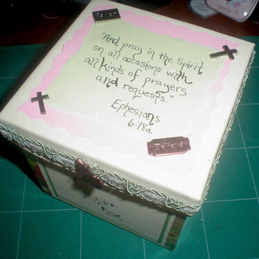 My Prayer Box - Top