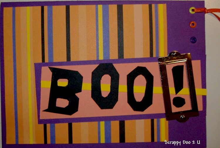 Card - Boo!