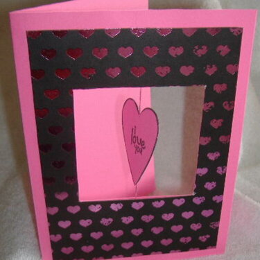 Twirl Heart Card