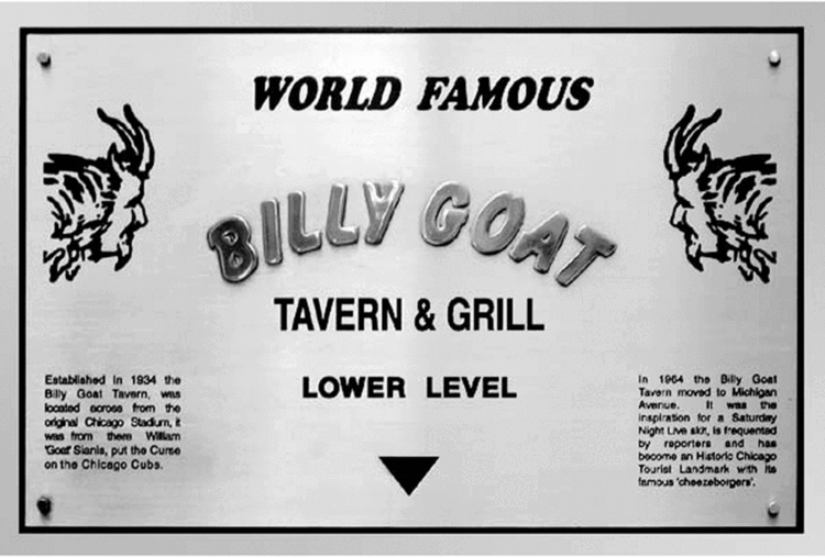 #16-Goat 9 points Billy Goat Tavern