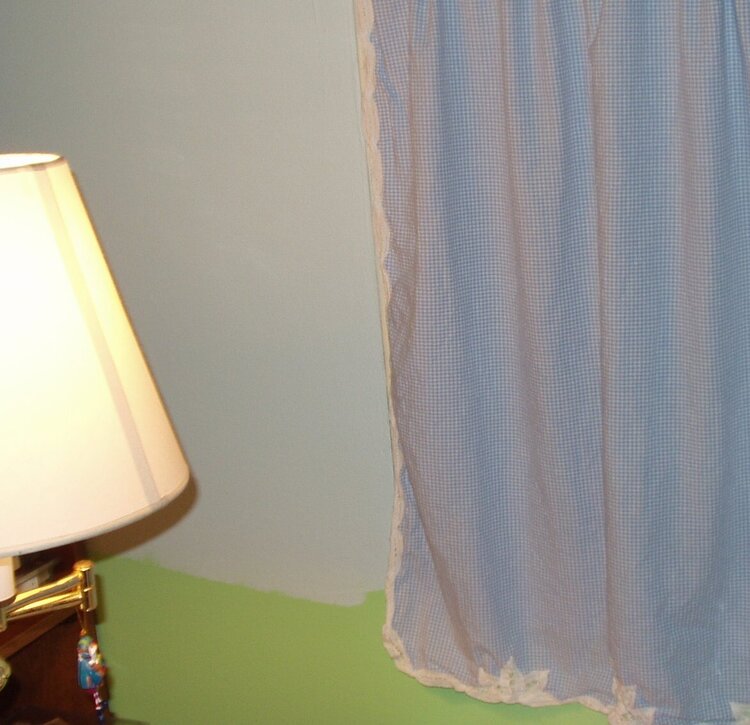 Oct 12. Craft Room curtain