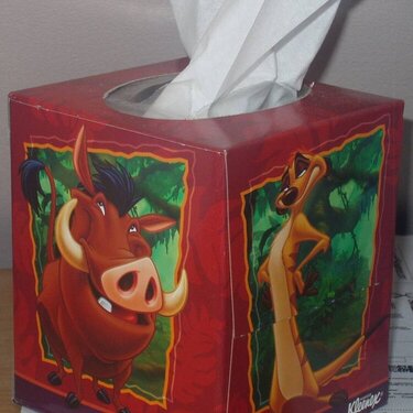 #20- Box of Tissues- 4 points